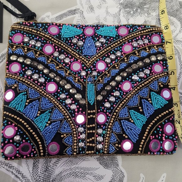 Clements Ribiero Beaded Handbag Purse NWT - Picture 2 of 7